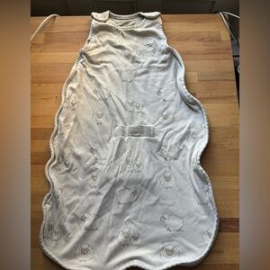 Woolino merino wool 4-season baby sleep sack, sheep- 2-24mo